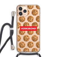 Koekerond: iPhone 11 Pro Max Transparant Hoesje met koord