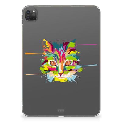 iPad Pro 11 (2024) Tablet Back Cover Cat Color