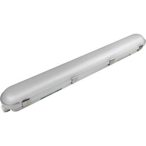 mlight LED-lamp voor vochtige ruimte Energielabel: D (A - G) LED 36 W Koudwit Grijs