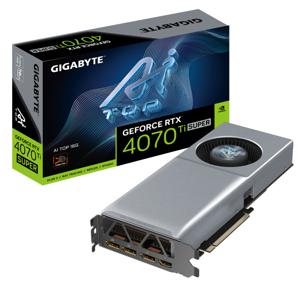 GIGABYTE GeForce RTX 4070 Ti SUPER AI TOP 16G NVIDIA 16 GB GDDR6X