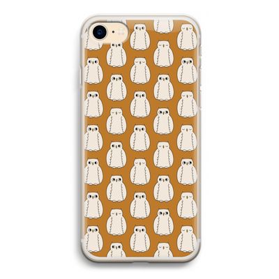 Uilen: iPhone 7 Transparant Hoesje