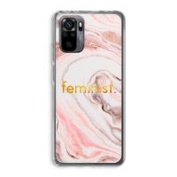 Feminist: Xiaomi Redmi Note 10 Pro Transparant Hoesje