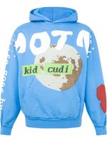 Kid Cudi x Cactus Plant Flea Market For MOTM III hoodie - Bleu