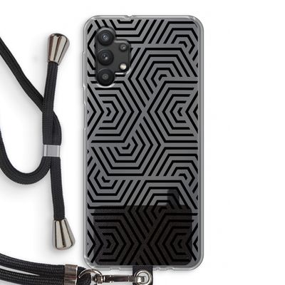 Magic pattern: Samsung Galaxy A32 5G Transparant Hoesje met koord