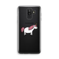 Eenhoorn: Samsung Galaxy J8 (2018) Transparant Hoesje