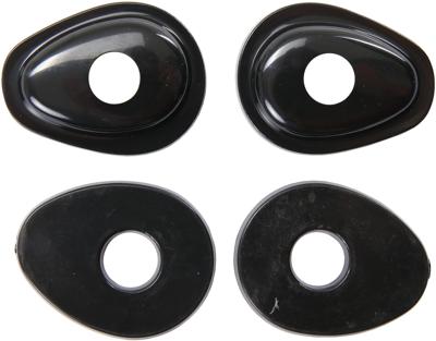 Kellermann Mounting plate turn signa black,