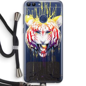 Fading: Huawei P Smart (2018) Transparant Hoesje met koord