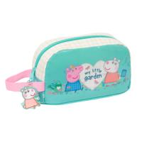 Thermische Snacktas Peppa Pig Pretty flowers Geel Munt 21,5 x 12 x 6,5 cm