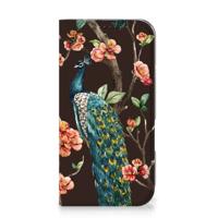 iPhone 16 | Hoesje maken | Pauw met Bloemen