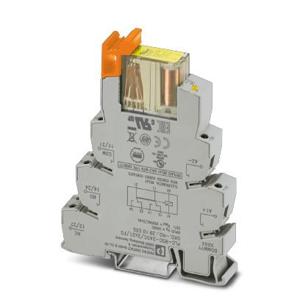 Phoenix Contact PLC-RSC- 24DC/2X21/FG Relaismodule Nominale spanning: 24 V/DC Schakelstroom (max.): 6 A 2x wisselcontact 1 stuk(s)