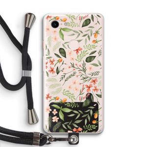 Sweet little flowers: Pixel 3 XL Transparant Hoesje met koord