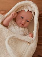 Babypop 40 cm wit licht uni Babypop 40 cm wit licht uni