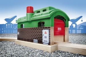 BRIO World - Trein garage baan