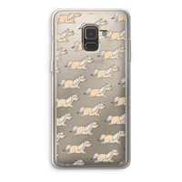 Ponys: Samsung Galaxy A8 (2018) Transparant Hoesje