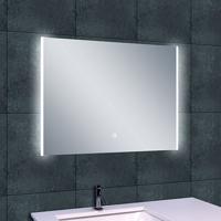 Wiesbaden Duo LED Badkamerspiegel - Dimbaar. Verwarmd. Rechthoekig 82x60 cm