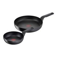 Tefal Hard Titanium Pro Koekenpannenset 2-delig Ø 24 + 28 cm