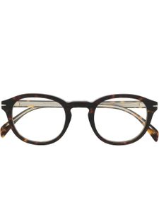 Eyewear by David Beckham lunettes de soleil à monture ronde - Marron