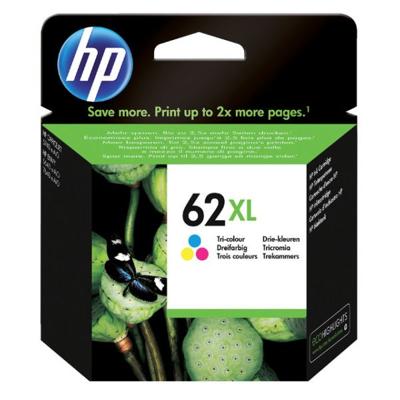 Inktcartridge HP C2P07AE 62XL kleur | 60 stuks