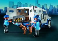 PLAYMOBIL Action Heroes - Geldtransporteur Constructiespeelgoed - thumbnail