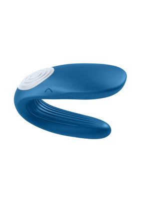 Double Whale Partner Vibrator - Blue