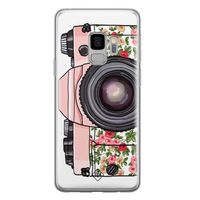 Samsung Galaxy S9 siliconen telefoonhoesje - Hippie camera