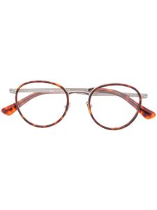 Persol lunettes de vue à monture ronde - Marron