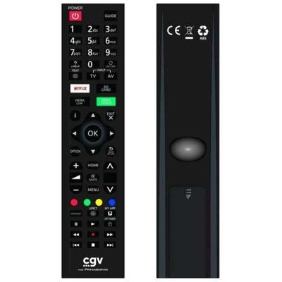 Vervangende afstandsbediening - Algemene voorwaarden - FIDELIO Panasonic - Voor Panasonic televisies - Zonder programmering - Klaar voor gebruik