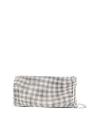 Benedetta Bruzziches sac porté épaule à ornements strassés - Argent
