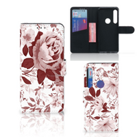 Hoesje Motorola One Action Watercolor Flowers