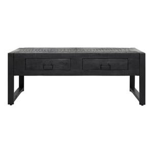 Starfurn Salontafel Boaz Black met 2 lades | 120 cm