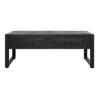 Starfurn Salontafel Boaz Black met 2 lades | 120 cm