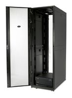 APC NetShelter SX 42U 600mm(b) x 1070mm(d) 19" IT rack, behuizing met zijpanelen, zwart - thumbnail