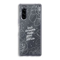 Good stories: Sony Xperia 5 Transparant Hoesje