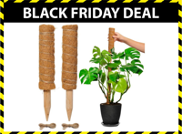 FEDEC Mosstok voor planten - Plantenstok - 30cm tot 50cm - 2 stuks