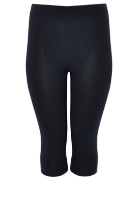 Yoek Capri legging | Blauw | Maat 54/56