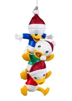 Disney kerstbal Kwik, Kwek &amp; Kwak - thumbnail