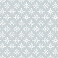 Dutch Wallcoverings Havsblick - Flora Blue - Blauw