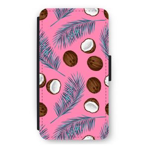 Kokosnoot roze: iPhone 12 mini Flip Hoesje