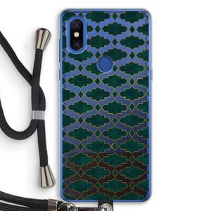 Moroccan tiles: Xiaomi Mi Mix 3 Transparant Hoesje met koord