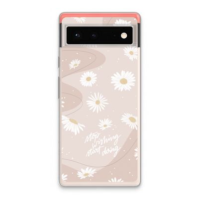 Daydreaming becomes reality: Google Pixel 6 Transparant Hoesje