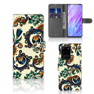 Wallet Case Samsung Galaxy S20 Ultra Barok Flower