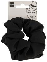 HEMA Scrunchies Stof Zwart - 2 Stuks