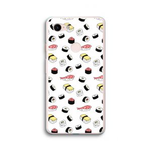 Sushi time: Google Pixel 3 XL Transparant Hoesje