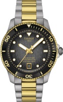 Horlogeband Tissot T605049461 Staal Bi-Color - thumbnail