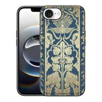 iPhone 16e Bloemen Hoesje Beige Flowers