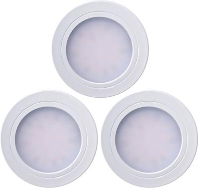 Caressi SKYE 68 Multi Tone LED Set Inbouwspots Ø 6,5x1,1 cm Wit