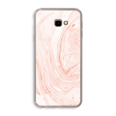 Peach bath: Samsung Galaxy J4 Plus Transparant Hoesje