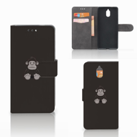 Nokia 3.1 (2018) Leuk Hoesje Gorilla | Portemonnee hoesje