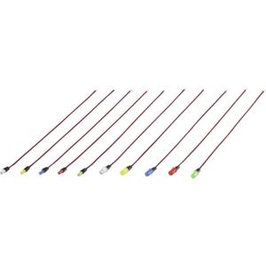 TRU COMPONENTS TC-6649284 LED-assortiment Geel, Blauw, Rood, Groen, Wit Rond 3 mm, 5 mm