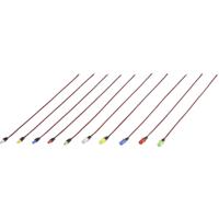 TRU COMPONENTS TC-6649284 LED-assortiment Geel, Blauw, Rood, Groen, Wit Rond 3 mm, 5 mm